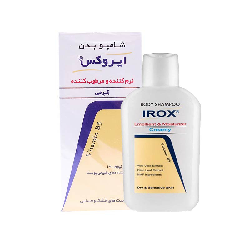 ايروکس شامپو بدن بزرگسال کرمي